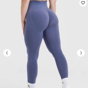 NWT Oner ActiveEFFORTLESS SEAMLESS LEGGINGS Slate Blue S - Regular/Short or Long